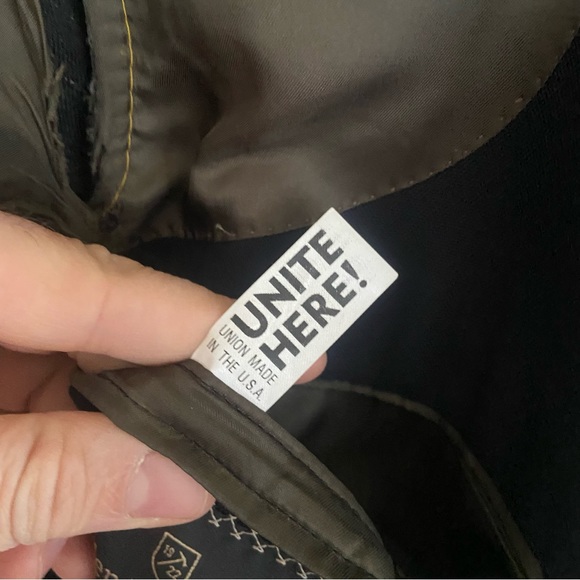 Allen Edmonds Blue Wool Classic 2 Button Sport Coat Blazer Jacket Mens 40R *NOTE - Picture 7 of 10